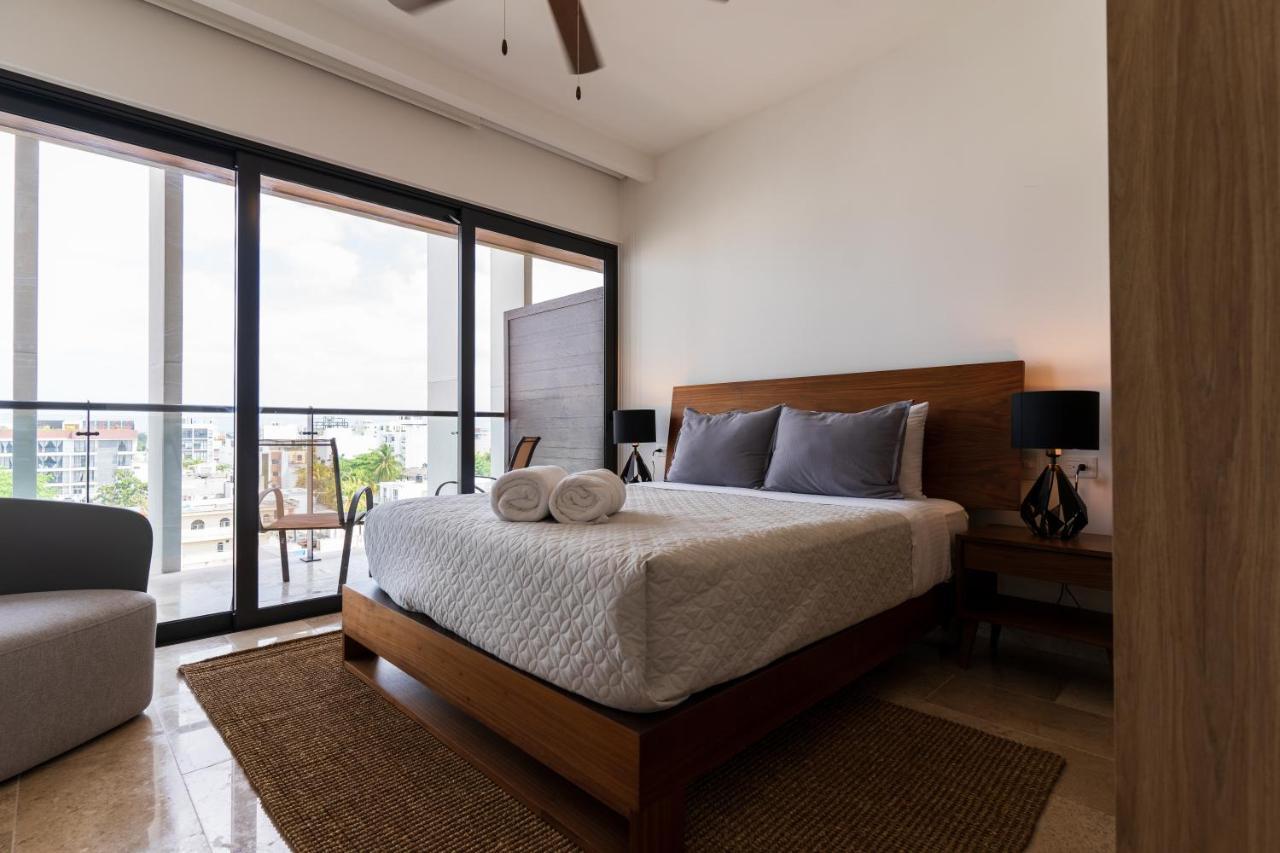 New & Equipped Apartment Steps From The Beach With Pool Jacuzzi By Yeah Playa del Carmen Bagian luar foto