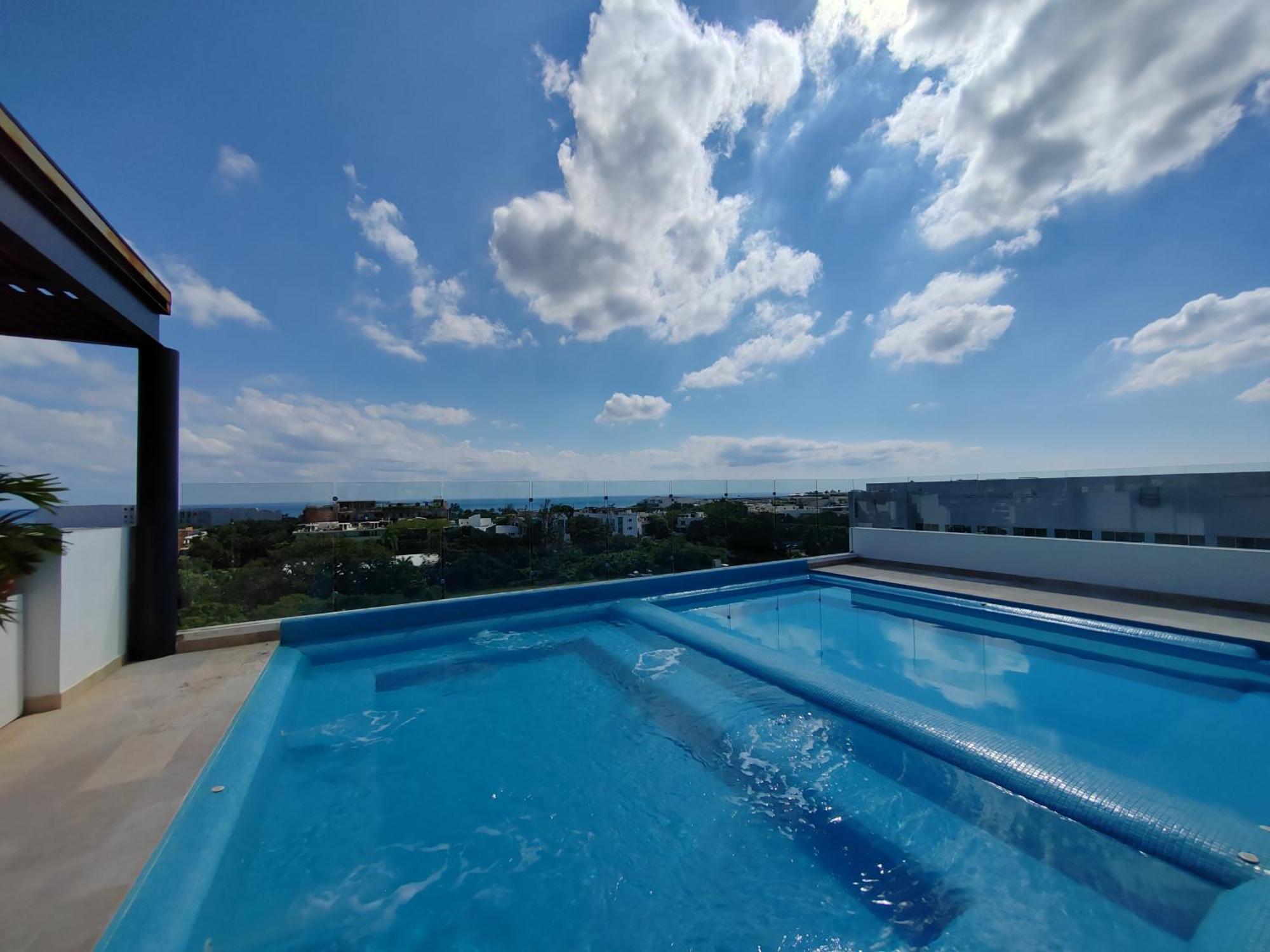 New & Equipped Apartment Steps From The Beach With Pool Jacuzzi By Yeah Playa del Carmen Ruang foto